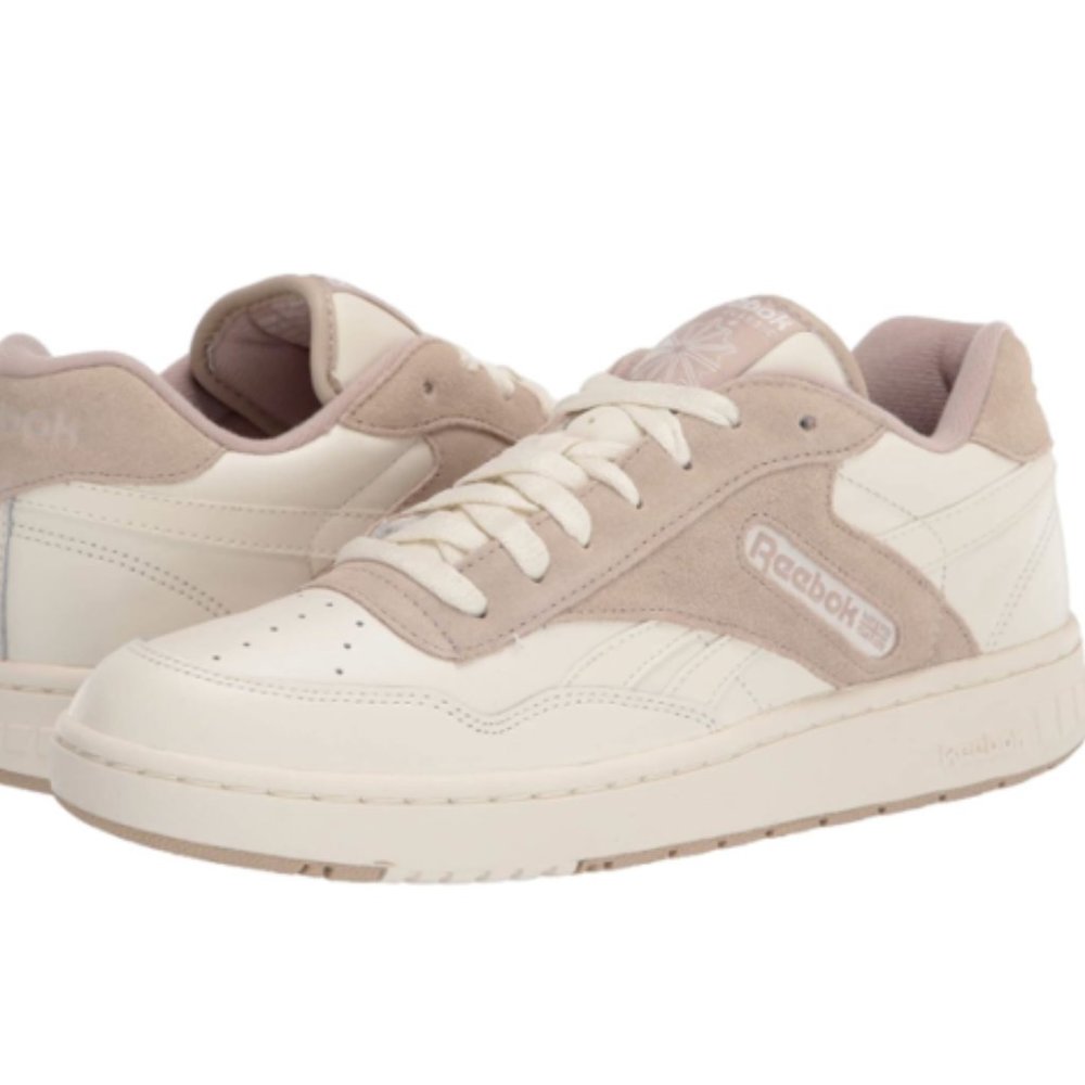 Reebok Men's BB 4000 Sneaker ,Classic White/Modern Beige/Classic White, 11 M US